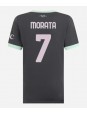 AC Milan Alvaro Morata #7 Ausweichtrikot für Frauen 2024-25 Kurzarm